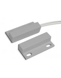 SPARK - SP-MC01G Ενσύρματη μαγνητική επαφή με φλάντζα στήριξης, χρώμα γκρι (10τμχ).